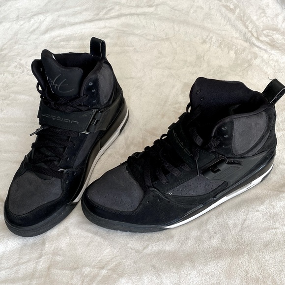 Jordan Other - MENS BLACK AIR JORDANS FLIGHT 45 HIGH